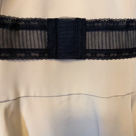 Fouy Chov Beige Halter Neck Cocktail Dress - Size 12 - Picture 6 of 10